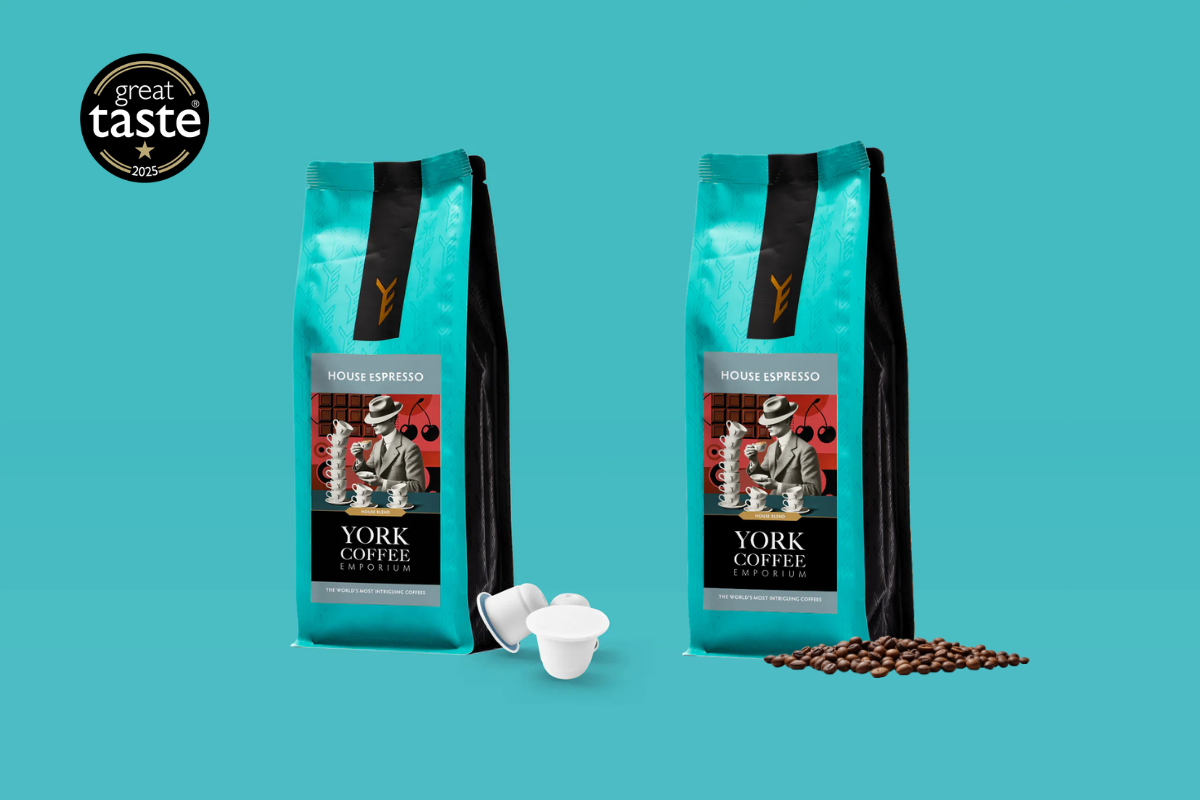 York Emporium Wins Two Great Taste Awards 2025 for House Espresso Coffee