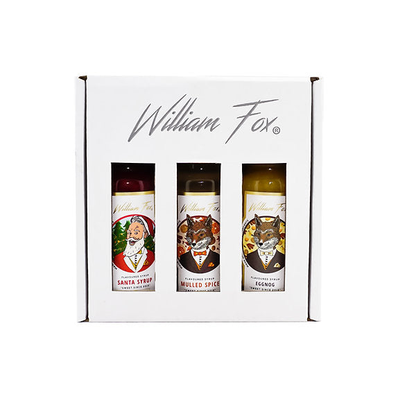 William Fox Christmas Syrup Gift Set