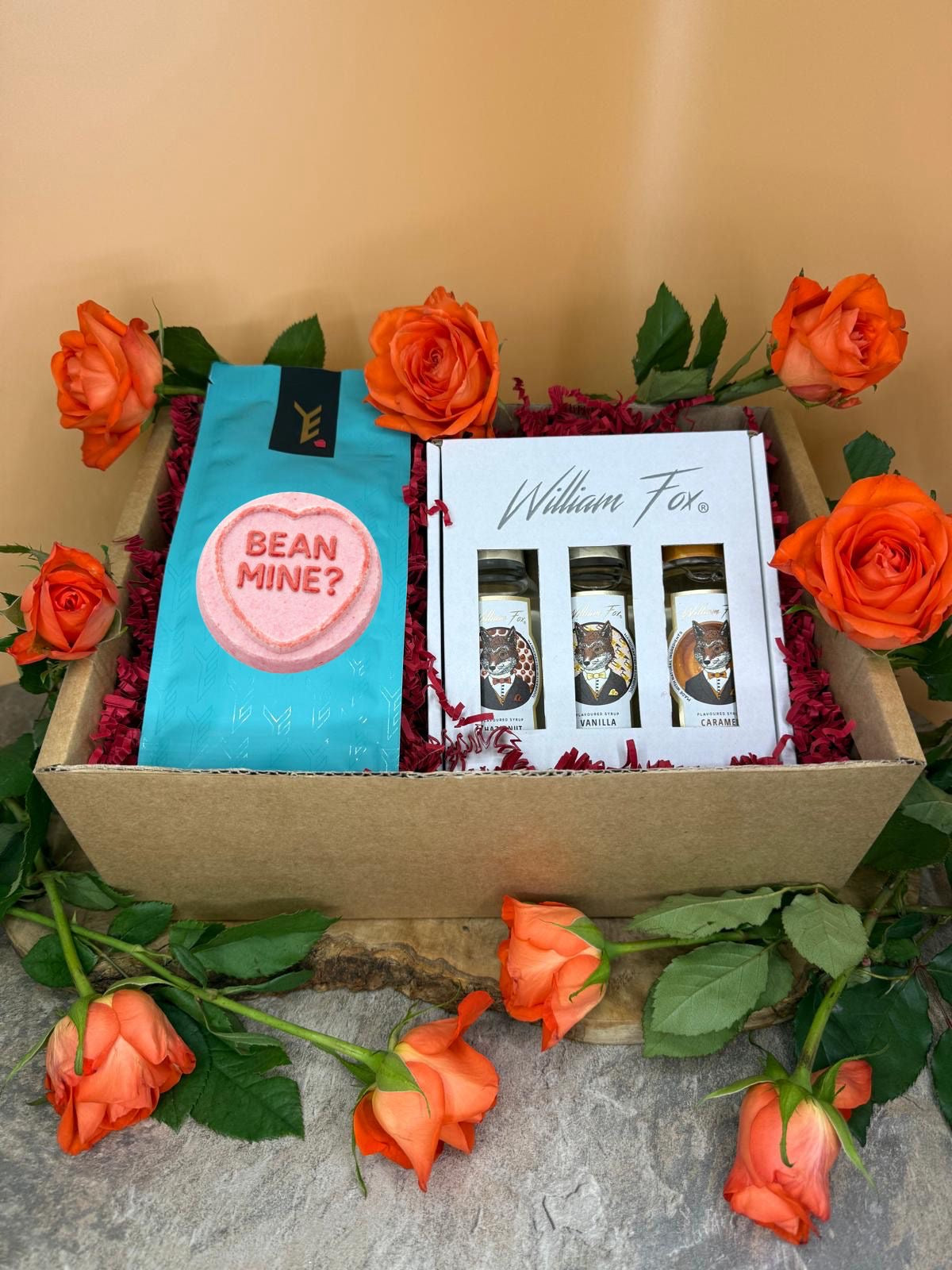 Bean Mine Valentines Coffee Syrup Gift Set