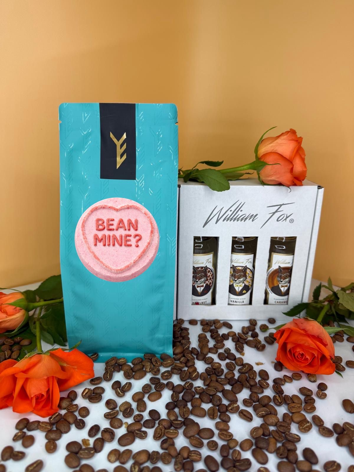 Bean Mine Valentines Coffee Syrup Gift Set