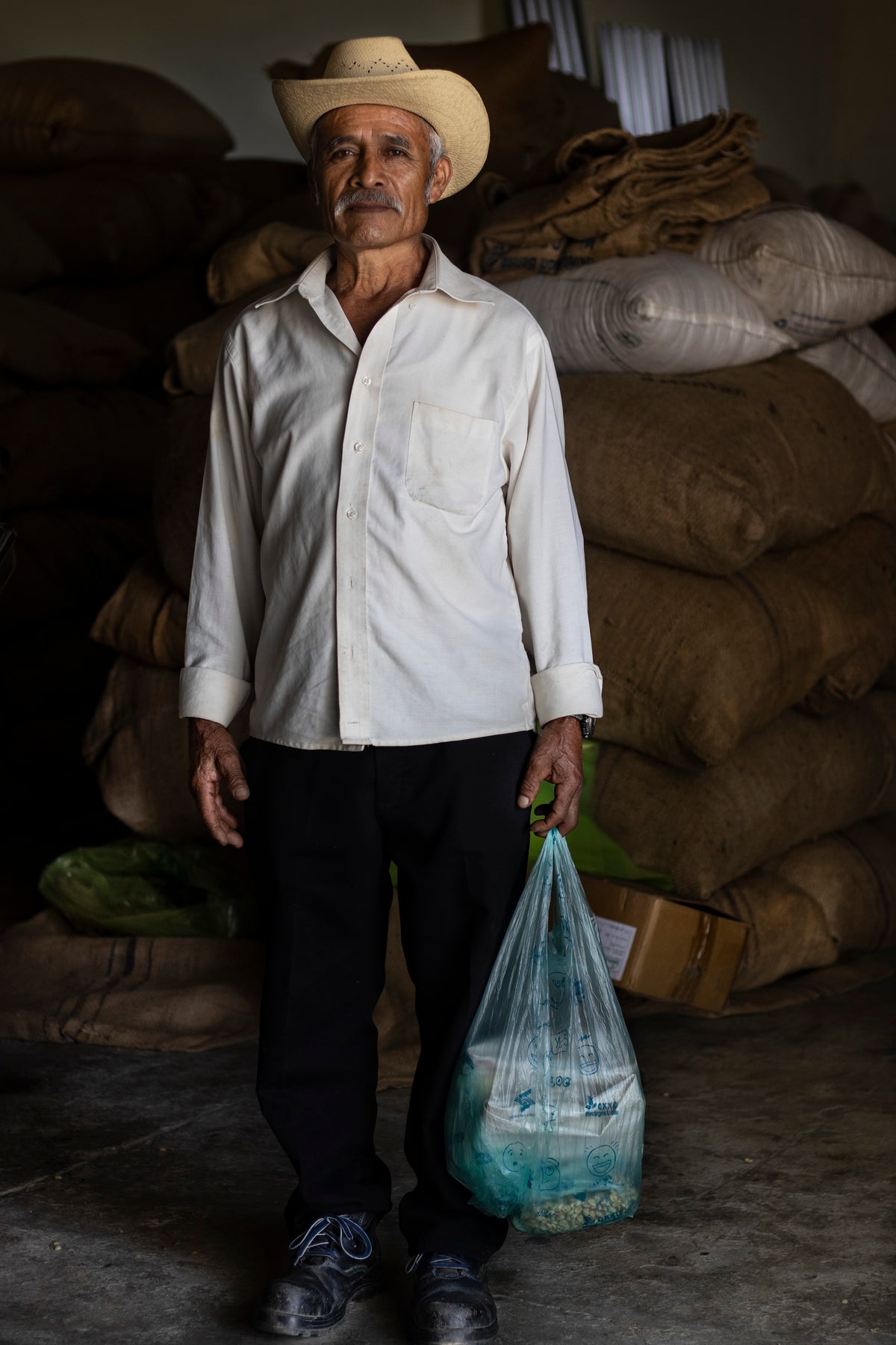 Mazatec coffee producer from the Tejao lot, Oaxaca