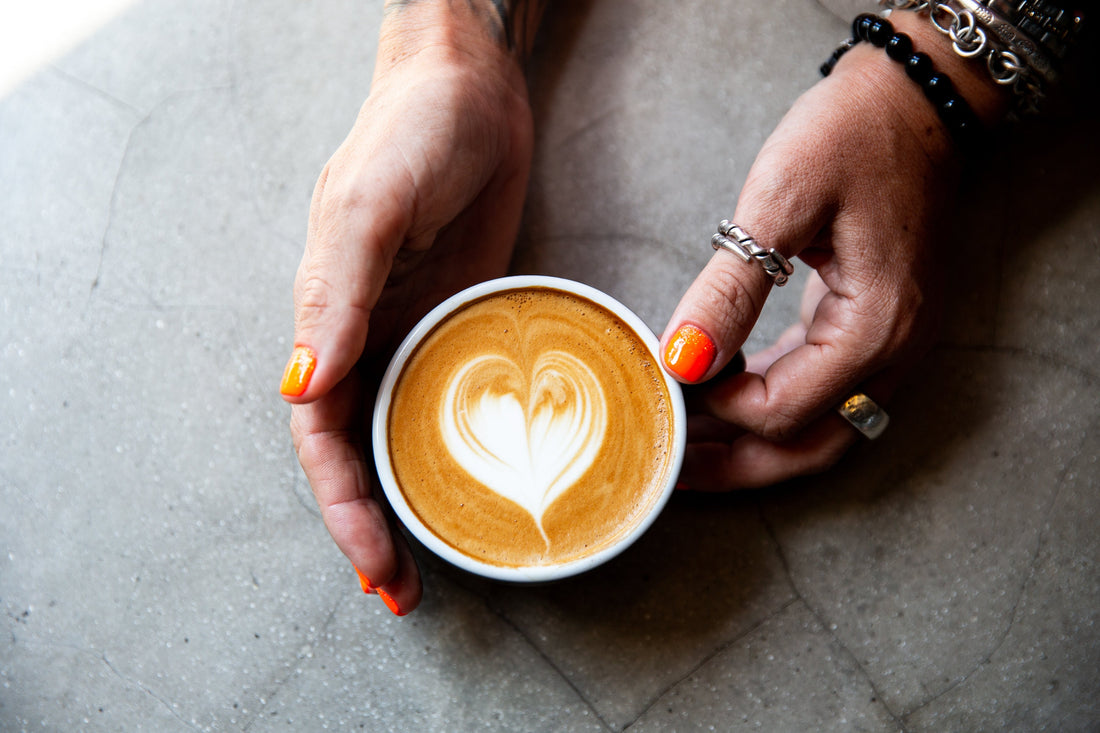 Coffee heart