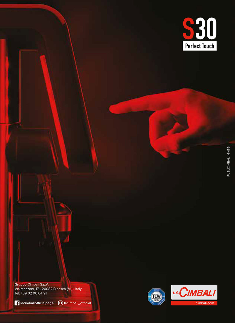 La Cimbali<br>S30 brochure cover